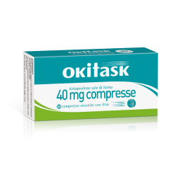 Okitask 40 Mg - 20 Compresse Rivestite Con Film - Farmaci per dolori muscolari e articolari - 042028047 - OKi - € 10,74