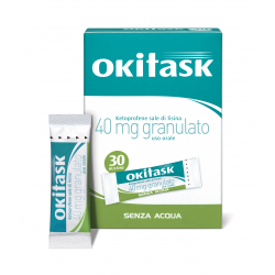 Okitask 40 Mg Granulato Antinfiammatorio e Antireumatico 30 Bustine - Farmaci per dolori muscolari e articolari - 042028050 -...