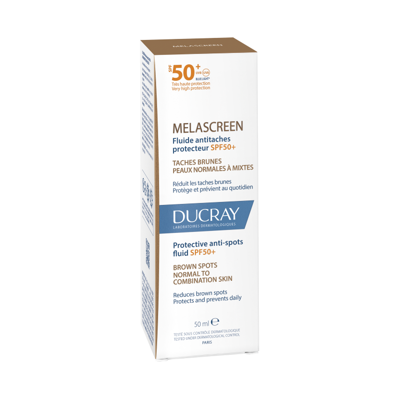 Ducray Melascreen Fluido Antimacchie Protettivo SPF 50+ 50 Ml - Trattamenti antimacchie - 985605233 - Ducray - € 21,62