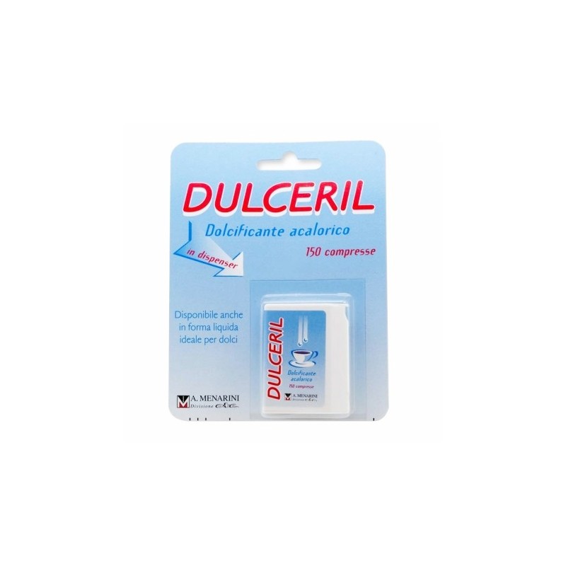 Dulceril Dolcificante Alternativa allo Zucchero 150 Compresse - Dolcificanti ed edulcoranti - 908356215 - Menarini - € 5,50