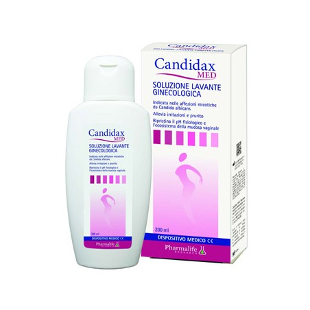 Pharmalife Research Candidax Med Soluzione Lavante Ginecologica 200 Ml - Lavande, ovuli e creme vaginali - 975007358 - Pharma...