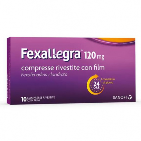 Fexallegra Allergia Stagionale 10 Compresse Rivestite - Antistaminici - 049184017 - Fexallegra - € 12,90