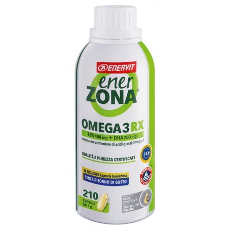 Enervit Ener Zona Omega 3RX 210 Capsule - Integratori di Omega-3 - 986819199 - Enervit - € 69,54