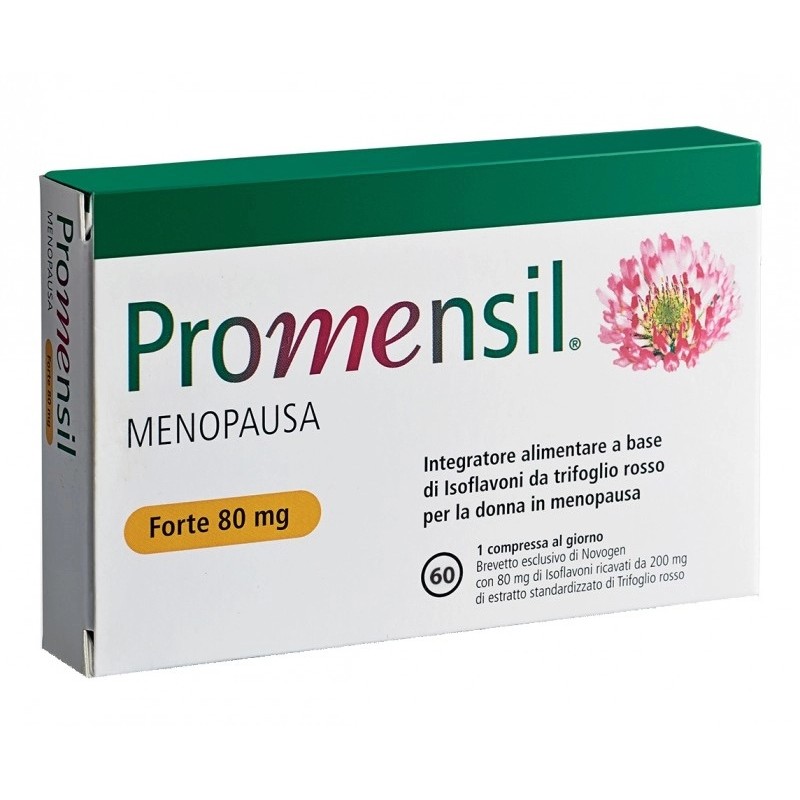 Promensil Forte Menopausa e Vampate di Calore 60 Compresse - Integratori per ciclo mestruale e menopausa - 932706916 - Named ...