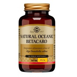 Solgar It. Multinutrient Natural Oceanic Betacaro 60 Perle - Pelle secca - 948011818 - Solgar - € 17,86