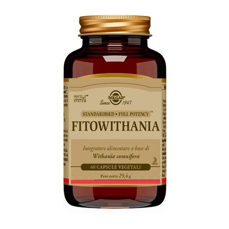 Solgar It. Multinutrient Fitowithania 60 Capsule Vegetali - Integratori per umore, anti stress e sonno - 945031060 - Solgar -...