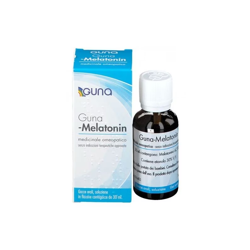 Guna Melatonin 6ch Soluzione Orale Gocce 30ml - Rimedi vari - 046402018 - Guna - € 13,23