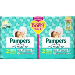 Fater Pampers Baby Dry Pannolino Duo Downcount Mini 48 Pezzi - Pannolini - 985995745 - Fater - € 14,63