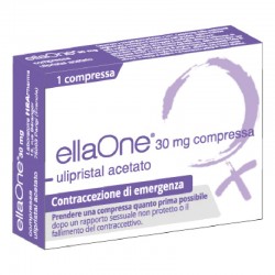 EllaOne Contraccettivo D'Emergenza - 5 Giorni 1 Compressa - Profilattici e Contraccettivi - 045752021 - Sterimar - € 23,26