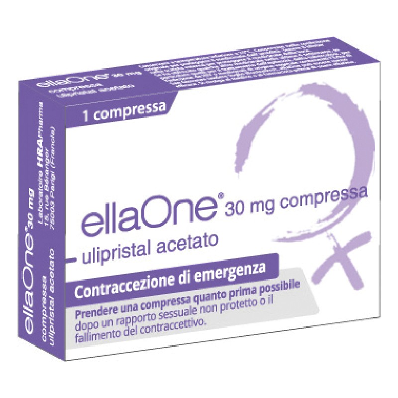 EllaOne Contraccettivo D'Emergenza - 5 Giorni 1 Compressa - Profilattici e Contraccettivi - 045752021 - Sterimar - € 23,27
