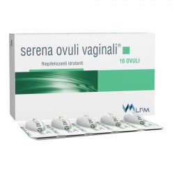 Serena Ovuli Vaginali Idratanti e Lenitivi 10 Ovuli - Lavande, ovuli e creme vaginali - 910819186 - Lab. Farmacologico Milane...