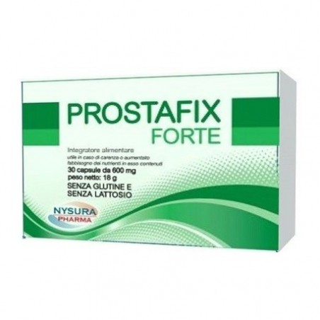 Prostafix Forte per il Benessere della Prostata 30 Capsule - Integratori per prostata - 971552474 - Nysura Pharma Dr. Laneri ...