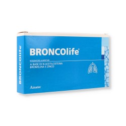 Broncolife Integratore per Apparato Respiratorio 10 Bustine - Integratori per apparato respiratorio - 973709722 - Ainatac S -...