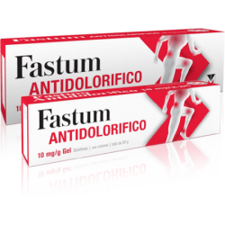 Fastum Antidolorifico 1% Gel per Articolazioni e Muscoli 50 G - Farmaci per dolori muscolari e articolari - 040657013 - Menar...