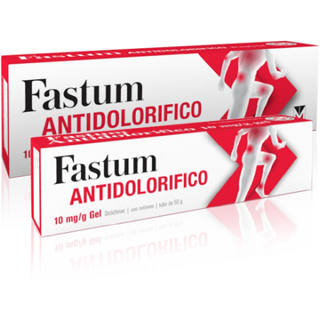 Fastum Antidolorifico 1% Gel per Articolazioni e Muscoli 50 G - Farmaci per dolori muscolari e articolari - 040657013 - Menar...