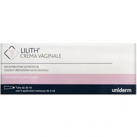 Lilith Crema Vaginale Idratante per Secchezza Vaginale 30 Ml - Lavande, ovuli e creme vaginali - 943317937 - Uniderm Farmaceu...