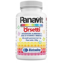Biotrading Unipersonale Panavit Orsetti Gommosi 90 Pezzi - Vitamine e sali minerali - 944034507 - Biotrading Unipersonale - €...
