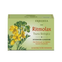 Erbamea Ritmolax Tisana Biologica 20 Bustine - Integratori per regolarità intestinale e stitichezza - 922365907 - Erbamea - €...