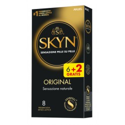 Nova Argentia Ind. Farm Akuel Skyn Original Sensazione Naturale 6 Pezzi + 2 Omaggio - Profilattici e Contraccettivi - 9444484...