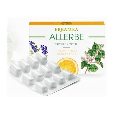 Erbamea Allerbe 24 Capsule Vegetali Blister Erbamea - 1 Erbamea Allerbe 24 Capsule Vegetali Blister Erbamea - 1