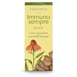 Erbamea Immunosempre Junior Fluido Concentrato 200 Ml - Integratori per difese immunitarie - 922374448 - Erbamea - € 9,22