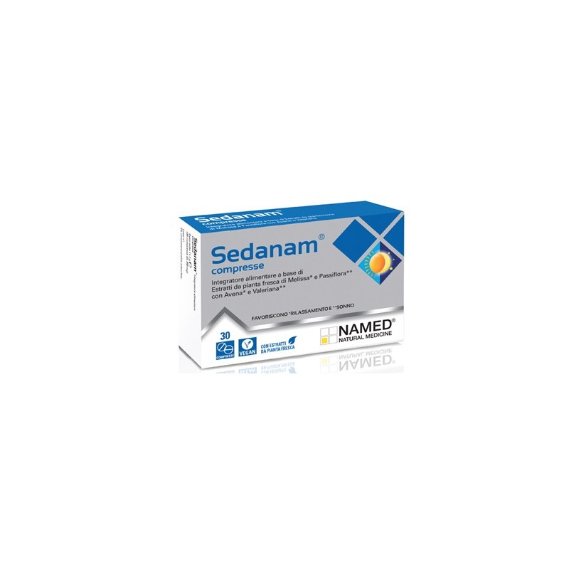 Named Sedanam 30 Compresse - Integratori per umore, anti stress e sonno - 930270273 - Named - € 9,71