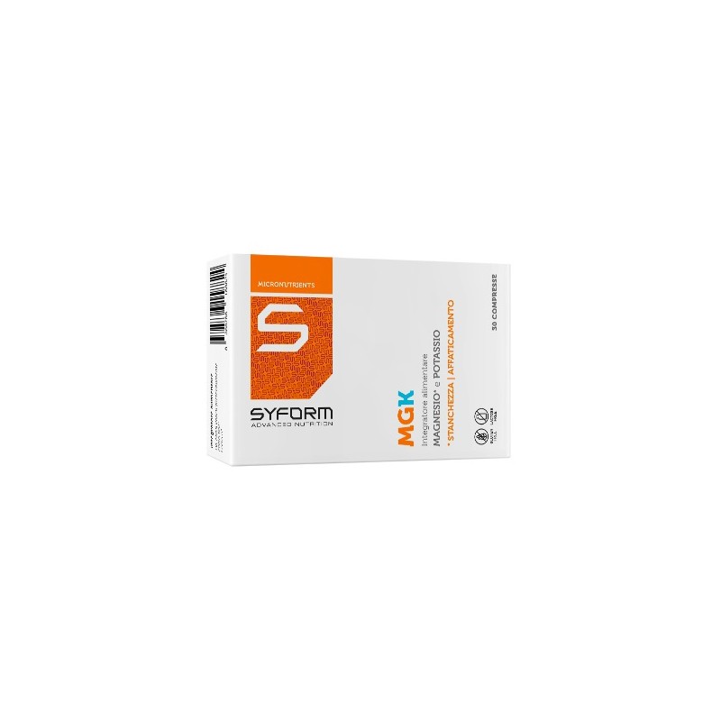 Syform Mgk 30 Compresse 39 G - Vitamine e sali minerali - 900300878 - Syform - € 11,76