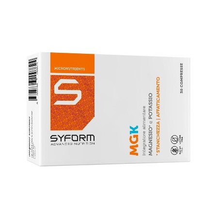 Syform Mgk 30 Compresse 39 G - Vitamine e sali minerali - 900300878 - Syform - € 11,76