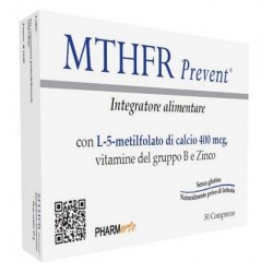 MTHFR Prevent Metabolismo Dell'Omocisteina 30 Compresse - Integratori per circolazione e microcircolo - 931742023 - MTHFR Pre...