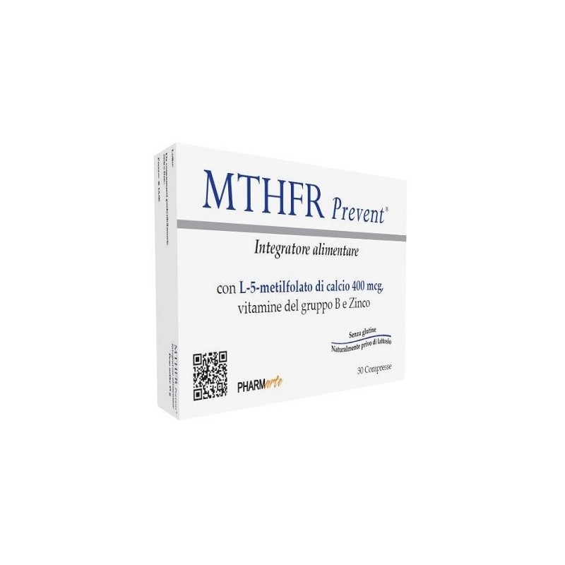 MTHFR Prevent Metabolismo Dell'Omocisteina 30 Compresse - Integratori per circolazione e microcircolo - 931742023 - MTHFR Pre...