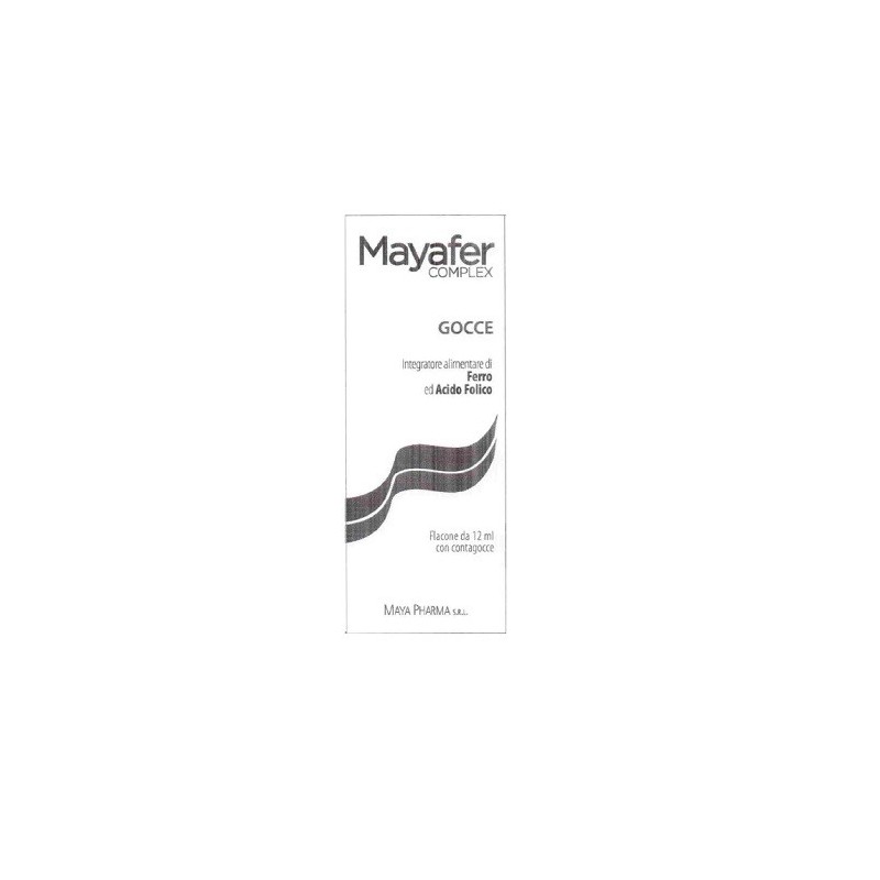 Maya Pharma Mayafer Complex Gocce 12 Ml - Vitamine e sali minerali - 934956133 - Maya Pharma - € 16,90