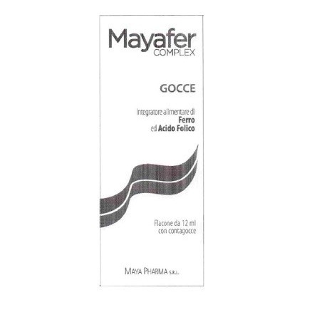 Maya Pharma Mayafer Complex Gocce 12 Ml - Vitamine e sali minerali - 934956133 - Maya Pharma - € 16,90
