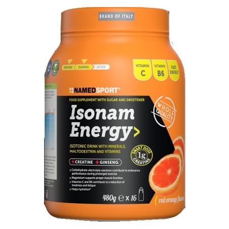 Namedsport Isonam Energy Orange 480 G 1 G Creatina - Integratori per sportivi - 985725959 - Namedsport - € 17,70