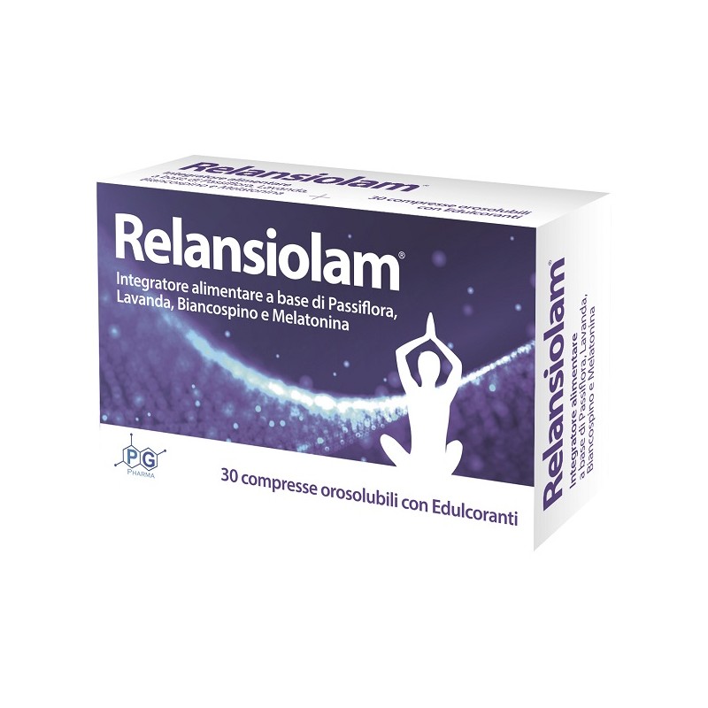 Pg Pharma Relansiolam 30 Compresse Pg Pharma - 1