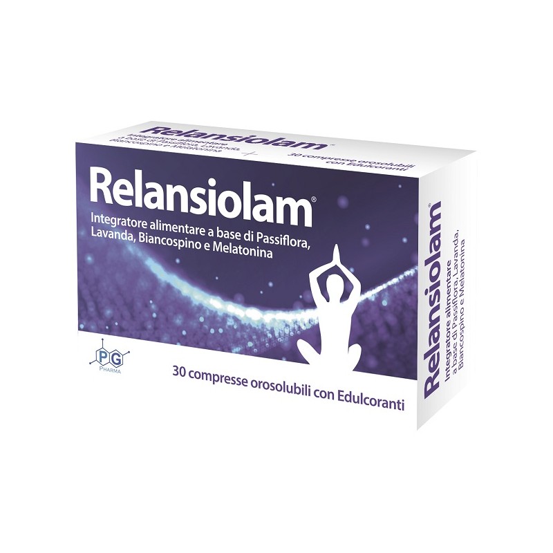 Pg Pharma Relansiolam 30 Compresse - Integratori per umore, anti stress e sonno - 983693589 - Pg Pharma - € 17,01