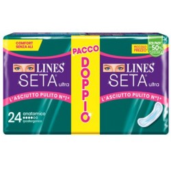 Fater Lines Seta Ultra Assorbenti Anatomico Vp Dwct 24 Pezzi - Assorbenti - 985649134 - Fater - € 4,92