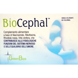 Green Bios Biocephal 30 Capsule - Integratori per mal di testa ed emicrania - 904425244 - Green Bios - € 11,22