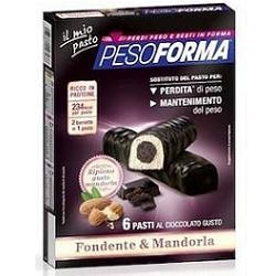 Nutrition & Sante' Italia Pesoforma Barrette Cuore Mandorla 372 G Pesoforma - 1