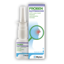 Froben Raffreddore Spray Nasale Decongestionante 15 Ml - Decongestionanti nasali - 037899010 - Froben - € 6,49