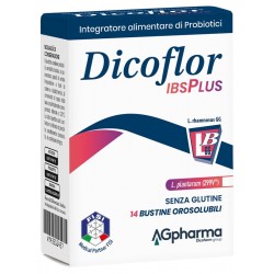 Dicoflor IBSplus Probiotici per Benessere Intestinale 14 Bustine - Integratori di fermenti lattici - 943311427 - Dicofarm - €...