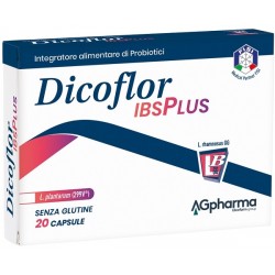 Dicofarm Dicoflor Ibsplus 20 Capsule - Integratori di fermenti lattici - 943318713 - Dicofarm - € 22,18