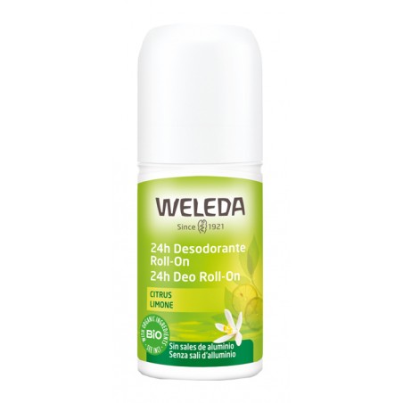 24h Deo Roll-on Limone 50 Ml Weleda - 1 24h Deo Roll-on Limone 50 Ml Weleda - 1
