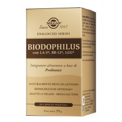 Solgar It. Multinutrient Biodophilus 60 Capsule Vegetali - Integratori di fermenti lattici - 947082347 - Solgar - € 33,52