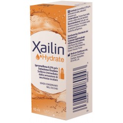 Visufarma Xailin Hydrate Gocce Oculari Ipromellosa 0,3% Flacone Multidose 10 Ml - Gocce oculari - 926529443 - Visufarma - € 1...