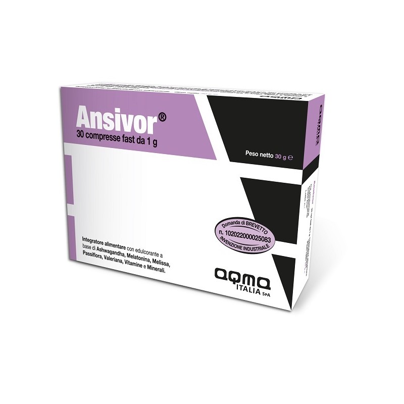 Aqma Italia Ansivor 30 Compresse Fast Aqma Italia - 1