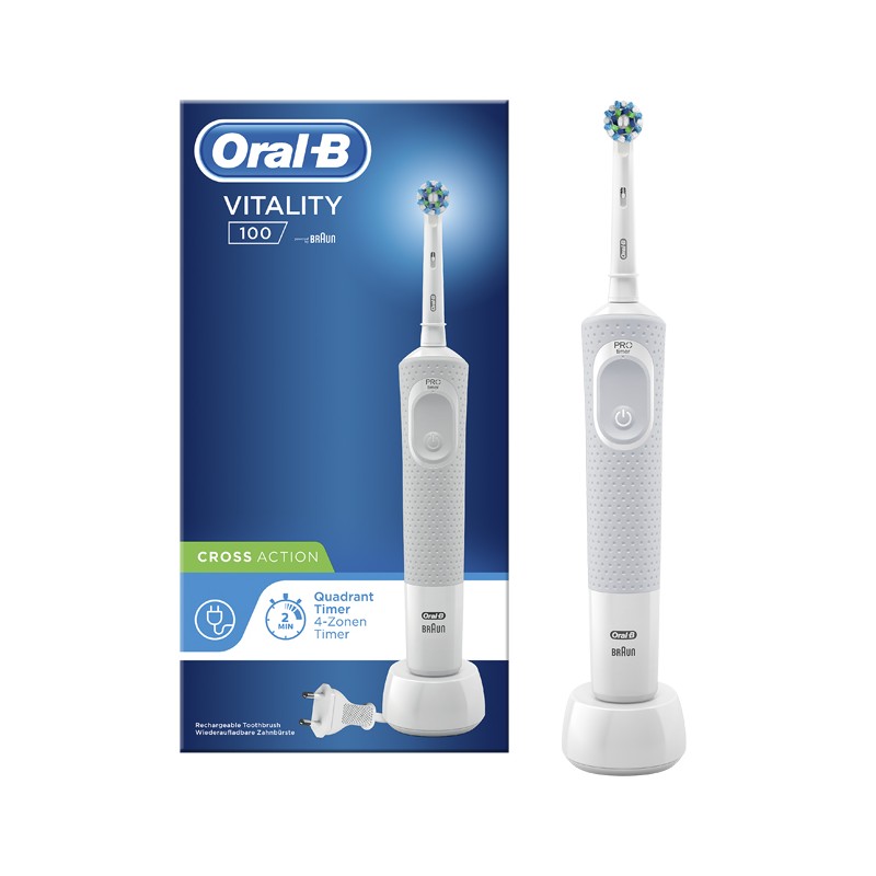Procter & Gamble Oralb Vitality Cross Action Spazzolino Elettrico - Spazzolini elettrici e idropulsori - 978266930 - Oral-B -...