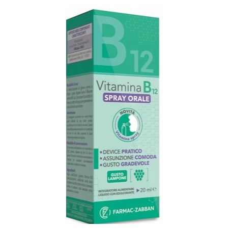 Farmac-zabban Vitamina B12 Spray Farmac Zabban 20 Ml - Vitamine e sali minerali - 985980010 - Farmac-Zabban - € 8,32