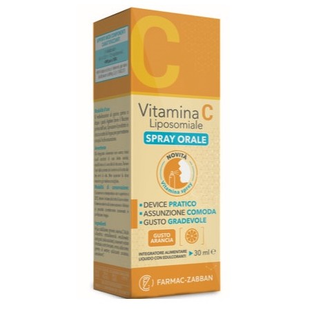 Farmac-zabban Vitamina C Spray Farmac Zabban 30 Ml - Vitamine e sali minerali - 985979994 - Farmac-Zabban - € 8,32