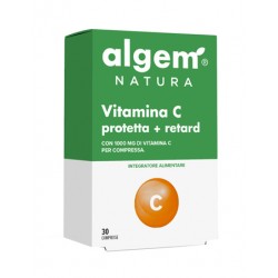 Algem Natura Vitamina C Protetta + Retard 30 Compresse - Vitamine e sali minerali - 972686784 - Algem Natura - € 9,65
