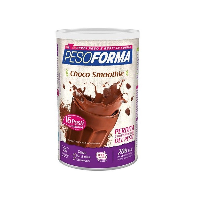 Nutrition & Sante' Italia Pesoforma Choco Smoothie 436 G - Sostitutivi pasto e sazianti - 976784809 - Pesoforma - € 16,47